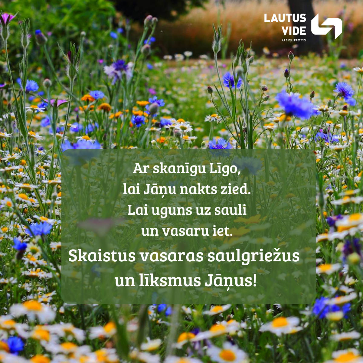 Jāņu apsveikums