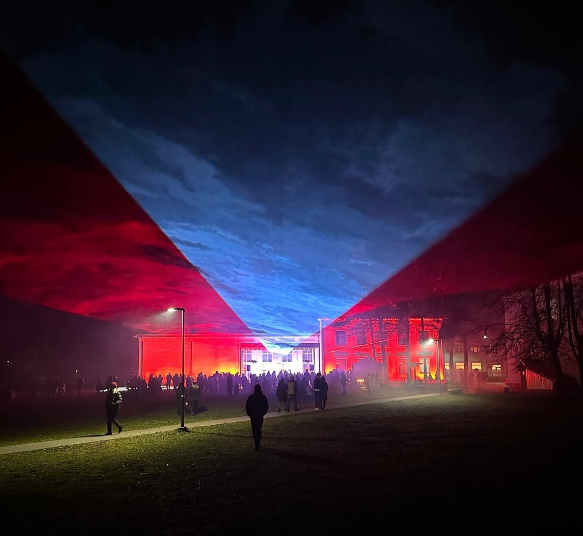 Gaismas instalācija “Brīvības spēks”