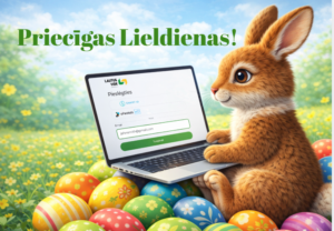 Priecīgas Lieldienas!